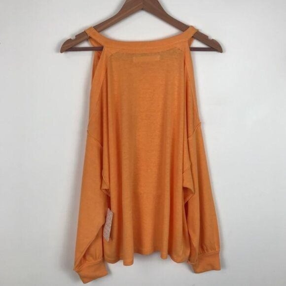 NWT Free People Chill Out Cold Shoulder Top Size XS - Picture 9 of 10